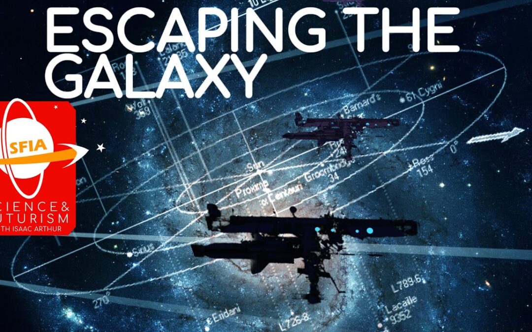 Escaping the Galaxy