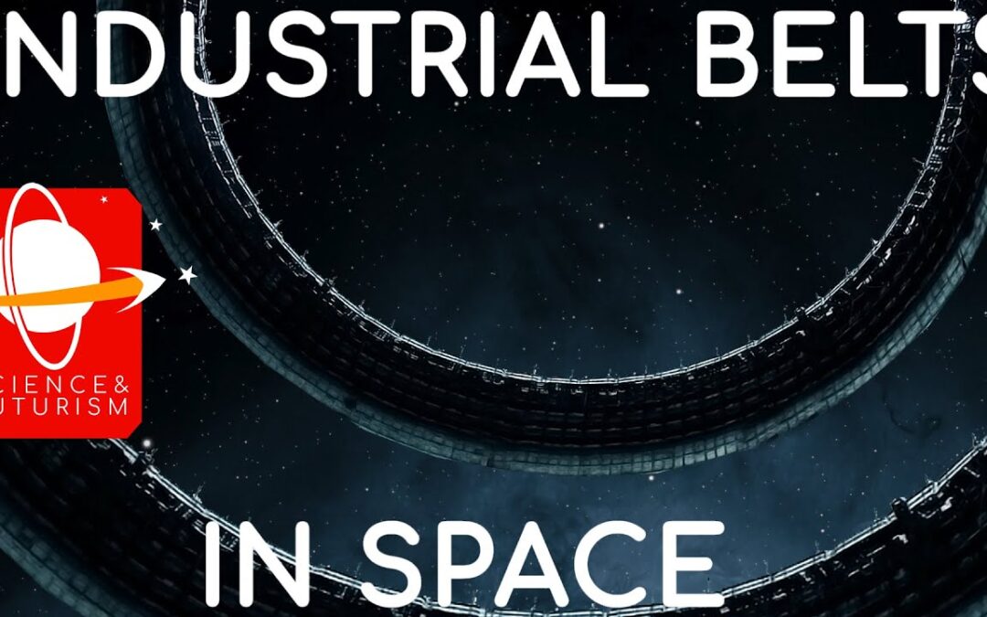 Industrial Belts in Space: How would Regions of Space industrially develop over time?