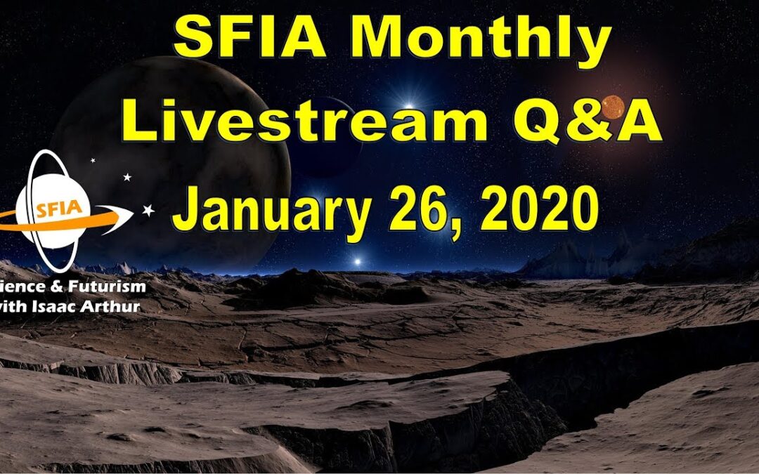 SFIA Monthly Livestream: January 26, 2020