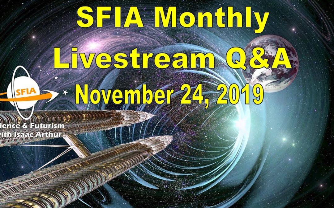 SFIA Monthly Livestream: November 24, 2019