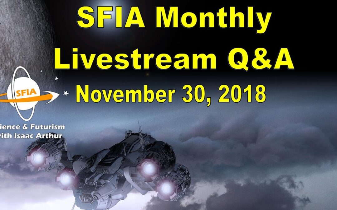 SFIA Monthly Livestream: November 30, 2018