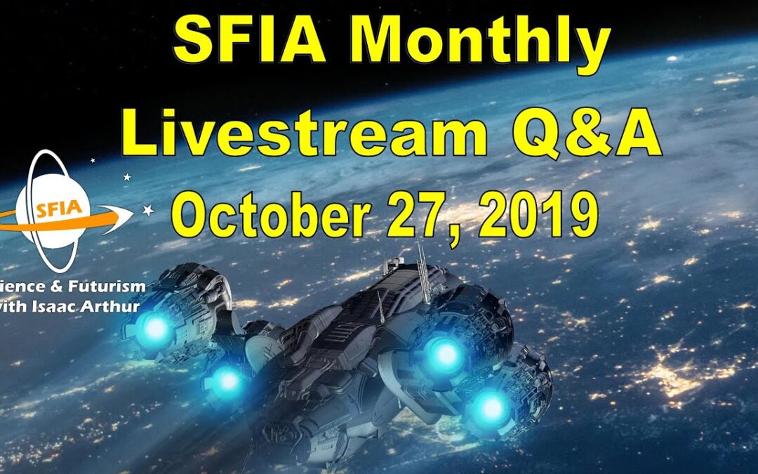 SFIA Monthly Livestream: October 27, 2019