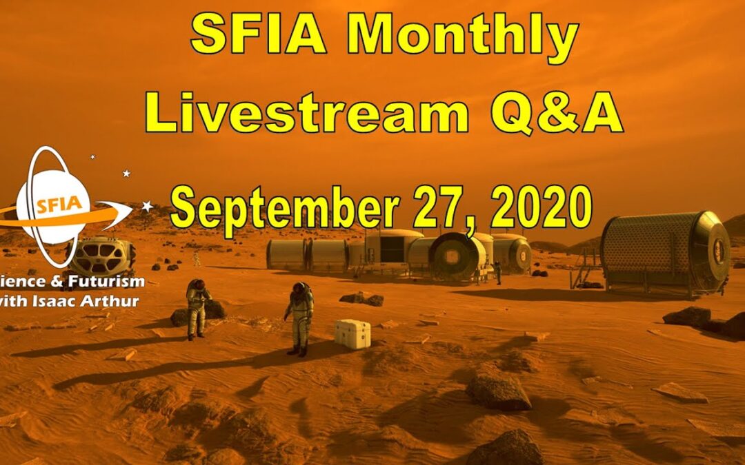 SFIA Monthly Livestream: September 27, 2020