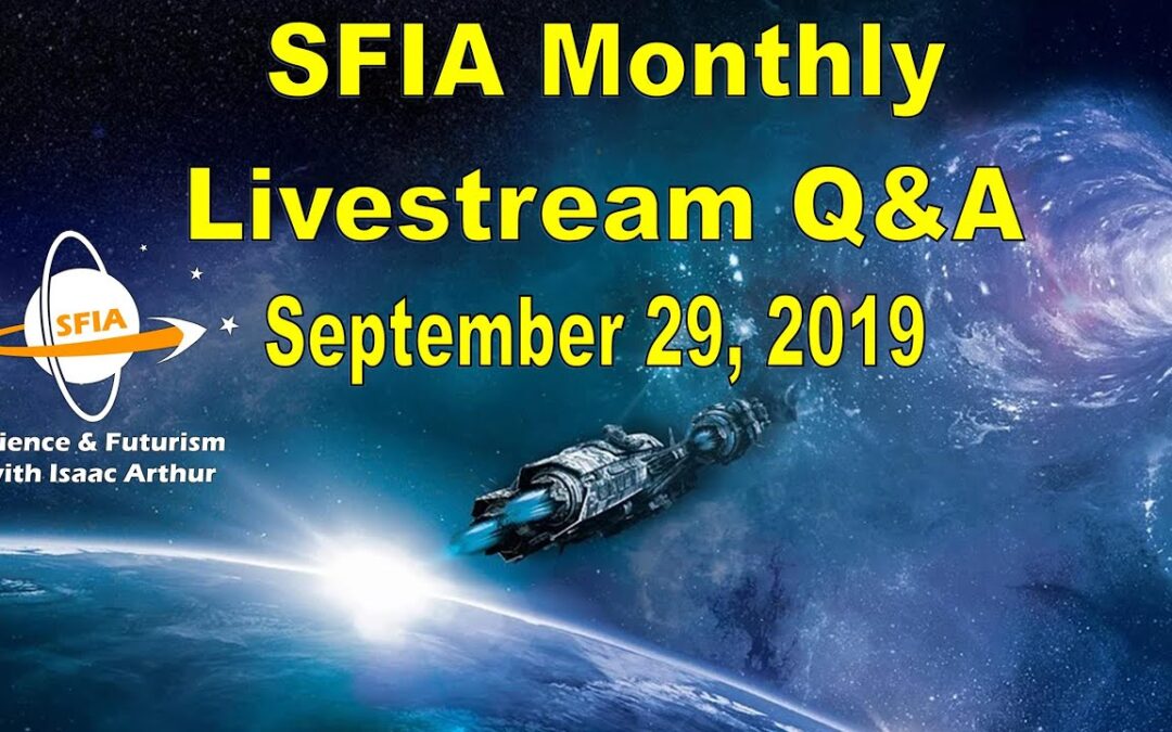 SFIA Monthly Livestream: September 29, 2019