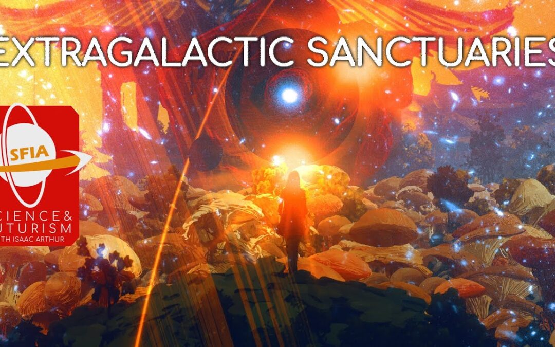 Extragalactic Sanctuaries: Escaping to the Edge of Space and Time