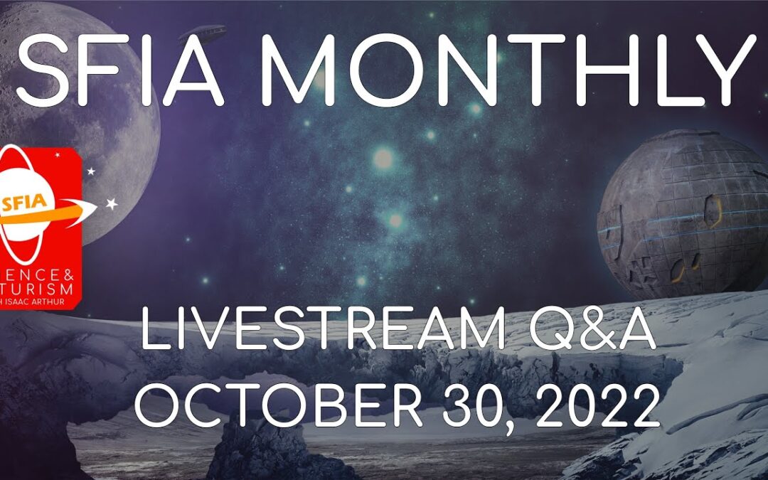 SFIA Monthly Livestream: October 30, 2022