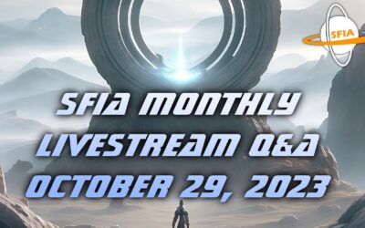 SFIA Monthly Livestream: Sunday,  October 29, 2023 4pm EST