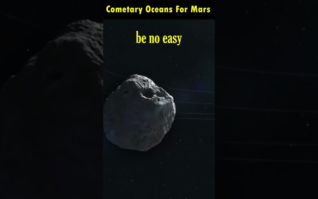 Cometary Oceans For Mars
