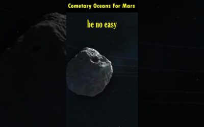 Cometary Oceans For Mars