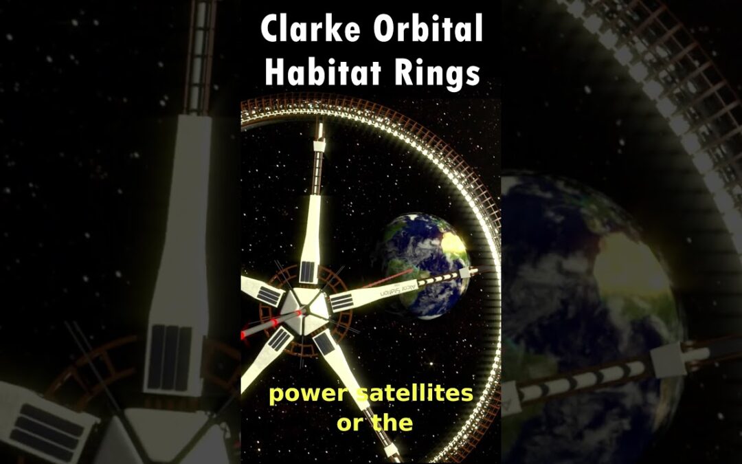 Clarke Orbital Habitat Rings
