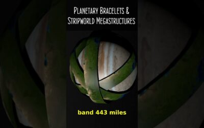 Planetary Bracelets & Stripworld Megastructures