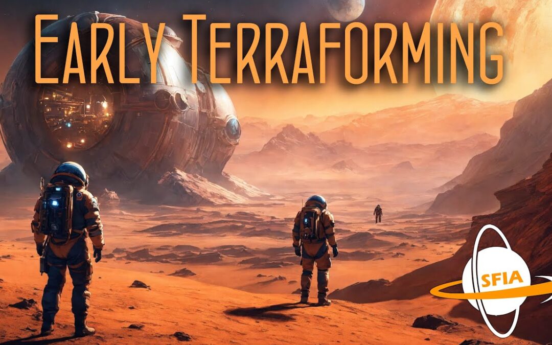 Early Terraforming: The First Steps in Planetary Transformation