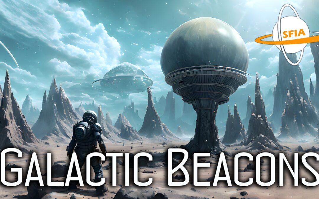 Galactic Beacons: Signals Across Space And Time