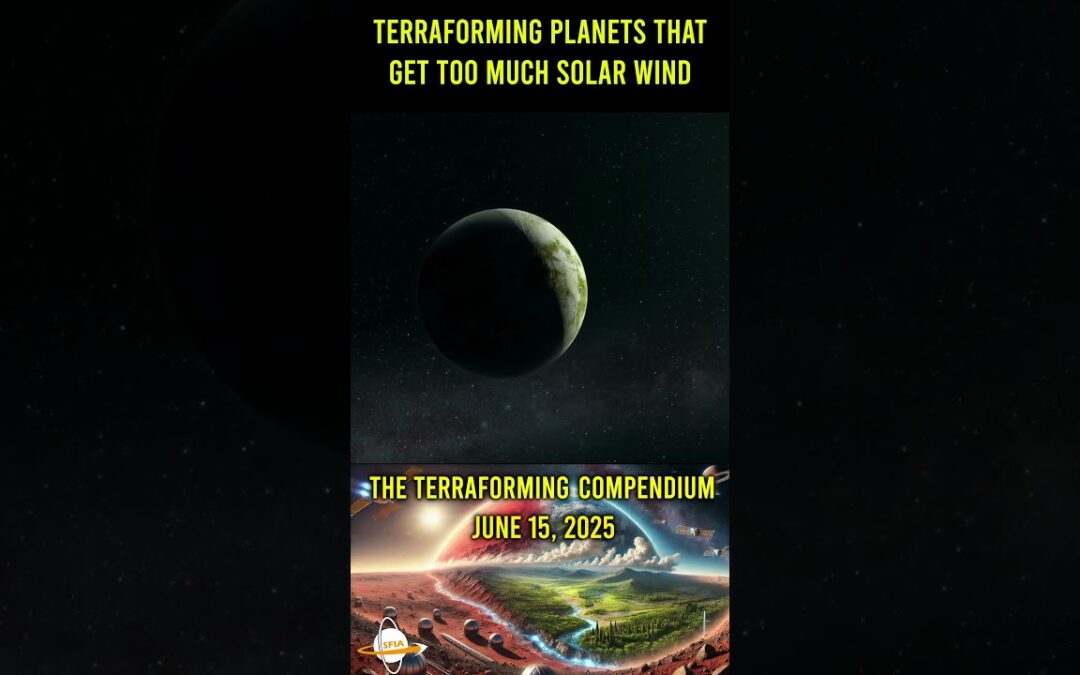 Terraforming Planets That Get Too Much Solar Wind
