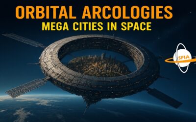 Orbital Arcologies: Mega-Cities in Space