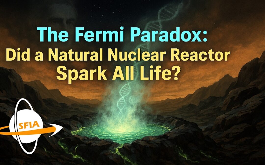 The Fermi Paradox – Did a Natural Nuclear Reactor Spark All Life?