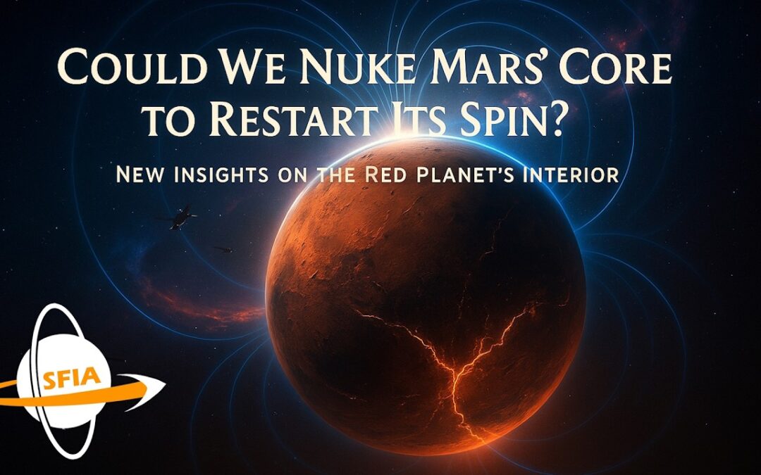 Could We Nuke Mars’ Core to Restart Its Spin? | New Insights into the Red Planet’s Heart