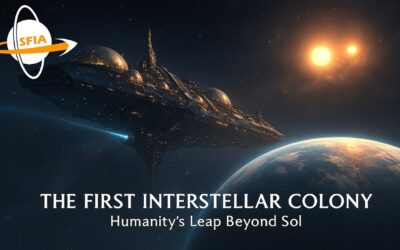 The First Interstellar Colony – Humanity’s Leap Beyond Sol