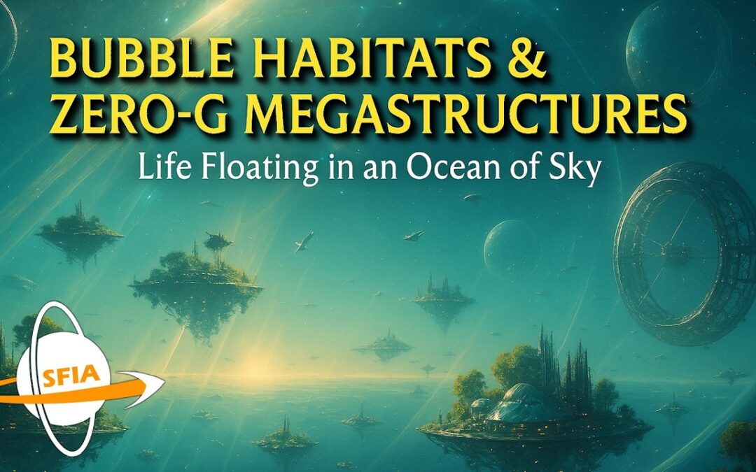 Bubble Habitats & Zero G Megastructures: Life Floating in an Ocean of Sky