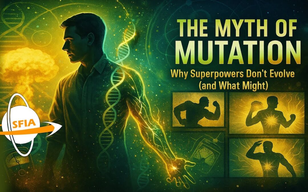 The Myth of Mutation: Why Superpowers Don’t Evolve… and What Might