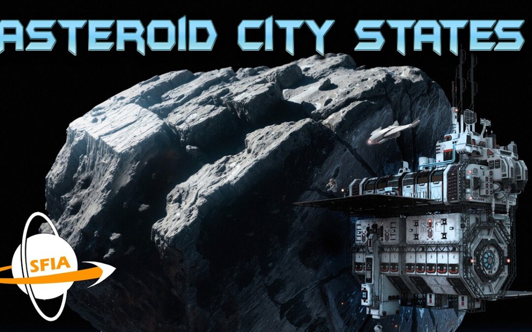 Asteroid City States – Living in Mobile Habitats Powered by Resource Extraction