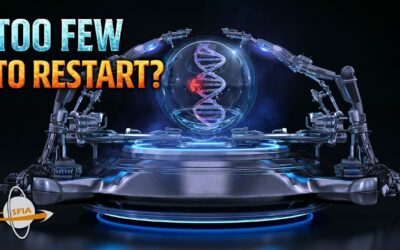 Genetic Bottlenecks – How Few People Can Start a World? Or Restart One?