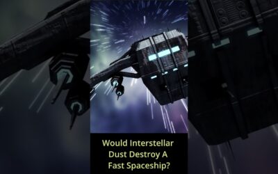 Would Interstellar Dust Destroy A Fast Spaceship?